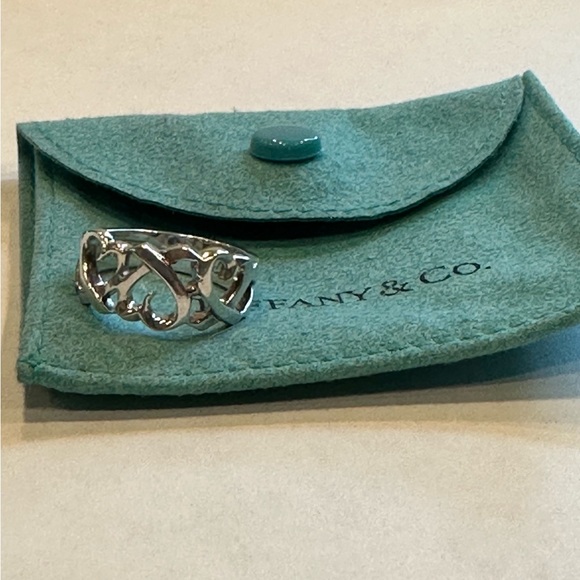 TIFFANY & CO. TRIPLE HEART PALOMA PICASSO RING sz 6.5